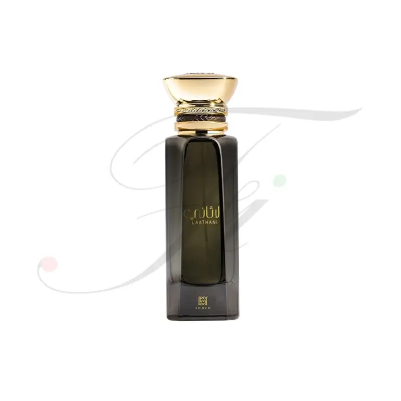 LAATHANI Eau De Parfum 80ML by Ahmed Al Maghribi luxury Arabian perfume bottle and packaging