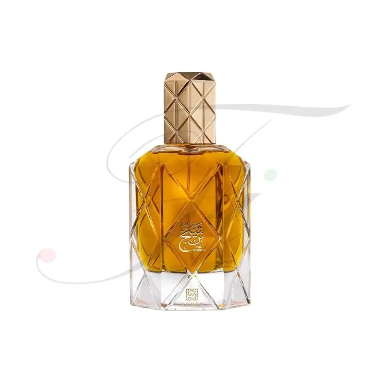 BIN SHAIKH Eau De Parfum 90ML by Ahmed Al Maghribi luxury oud Arabian perfume bottle and packaging